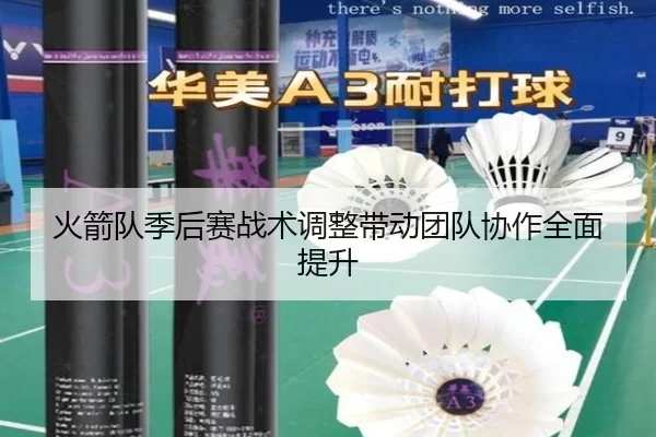 火箭队季后赛战术调整带动团队协作全面提升
